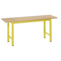 Panca Doghe Legno Giallo 100cm 100x35x45 Giallo - Manutan