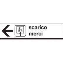 Cart. Allumin Scatol 100x25cm Scaric Merc (freccia Sinistra) - Manutan