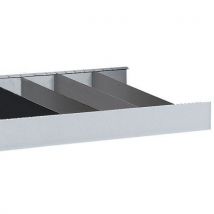 Lotto di 2 Piastra Trasversale Multi-fix Colore:grigio Ral:7035 - Manorga