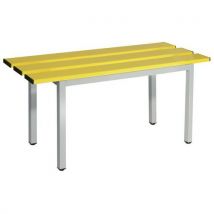 Panca Doghe Alluminio 100x35x4 5cm Ral1018. - Manutan