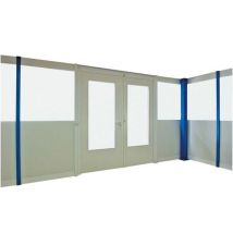 Raccordo H=2530mm L= Da 30 A 2 Con 3 Profili Blu - Manutan