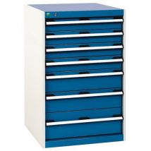 Bott - Armadio Da Officina A Più Cassetti H:4 X 10 Prof:65