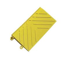 Notrax - Bordo Sicurezza Diamond Flex Lok PVC Giallo 150x300x25mm - Antifatica Intensivo