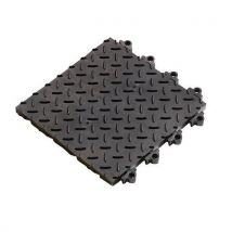 Notrax - Griglia Antifatica In Pvc - Nero 300x300x25 Mm