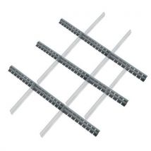 Lista - Set Di Separatori Per Cassetti Axl: 250 X 918 Mm 18 Scomparti
