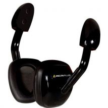 Delta Plus - Cuffie Antirumore Per Elmetti Da Cantiere-snr = 27 Db Nero