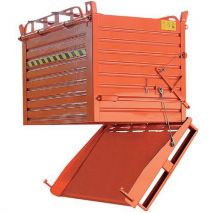 Contenitori A Fondo Apribile 1000x800x650 P Ortata 2000 Kg - Manutan