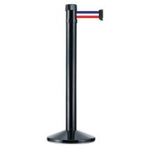 Viso - Paletto Nero Con Nastro Tricolore - 4 M