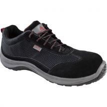 Delta Plus - Scarpa Bassa Pelle Scamosciata E «mesh» - S1p Src Nero Tg 48