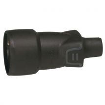 Lotto di 10 Prolunga 2p +t Nero A Vite - Legrand