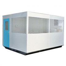 Cabina-ufficio 5x4m A Doppia P Arete In Lamier A D'acciaio - Manutan