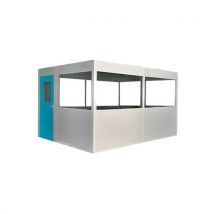 Cabina-ufficio 4x3m A Doppia P Arete In Lamier A D'acciaio - Manutan