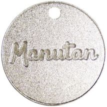 Gettone Argentato Manutan Numerato Da 701 A 800 - Manutan