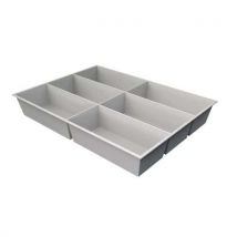 Cassetta 6 Scomp Per Cass 6cm 7.2 X 15.4 Cm - Manutan