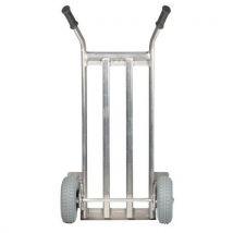 Matador - Carrello Alluminio Ruota Antiforatura Capacità 350 Kg