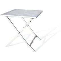 CityGarden - Tavolo Da Giardino Pieghevole Marius 70x70 Cm - Grigio