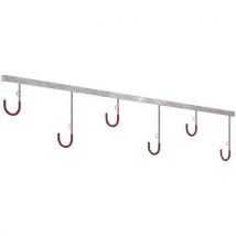 WSM - Portabiciclette Sospeso A Soffitto 3806 Galvanizzato 6 Posti
