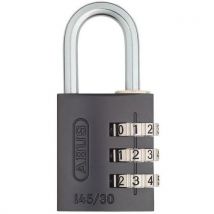 Abus - Lucchetti Con Combinazione Lungh. 30mm Colore: Nero