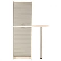Simmob - Mobile Pausa Caffè Bianco - 123x70x180cm - 30% Riciclato Eco-sensibile