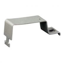 Lotto di 2 Fissaggi 80x40 In Acciaio Laccato Grigio - SVMS