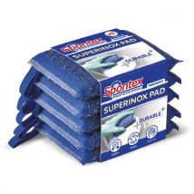 Lotto di 5 Pad Abrasivo - Superinox Pads - Spontex