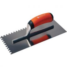 Taliaplast - Frattazzo Inox 28 X 12 Dentatura 6 X 6 Mm