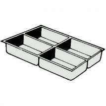 Clen - Cassetta 4 Scomp Per Cass 6cm 11.2 X 15.4 Cm