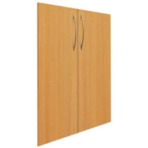 Hammerbacher - Set Ante per Biblioteca Miro Mittis - 3 Livelli Altezza 110.4 cm Colore Faggio - Eco-sensibile Licenza FSC