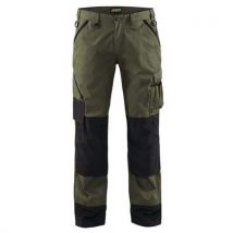 Blaklader - Pantaloni Garden Verde Militare/nero