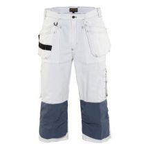 Blaklader - Pantaloni ́ ́pirate ́ ́ Bianco