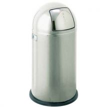 Wesco - Pattumiera Push 50l Inox 755 X Dia 39