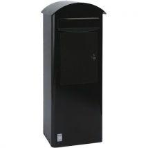 Vepabins - Cassetta Delle Lettere Khartoum L: 35 A:100 Cm Metallo Nero