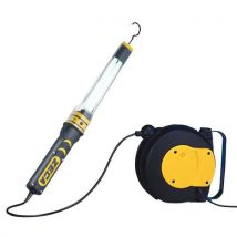 Zeca - Lampada Portatile Fluorescente 11w Mini Avvolgicavi 230v