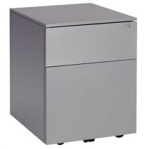 Clen - Adema Cassettiera Mobile 2 Cassetti - Argento