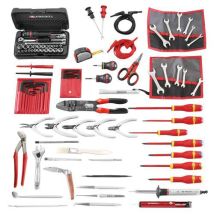Facom - Cassetta Utensili Elettronica 99 Pezzi - CM.EL34 - Metrici e in Pollici - Utensili Manuali Specifici