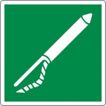 Cartello 35x35 Cm (lancia-gomene) - Manutan