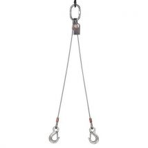 Godet - Tirante In Acciaio Inox A 2 Bracci - Cmu 1400 Kg - 7 M