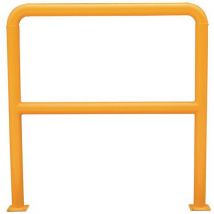 Barriera Di Sicurezza Con Piastra Ø 38 Mm Lungh. 15m Gialla - Manutan