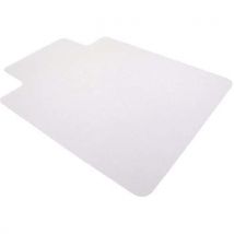 Floortex - Tappetino Proteggi-pavimento In Policarbonato 120 X 90 Cm Con Linguetta Per Pavimento Duro