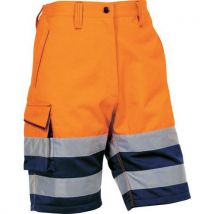 Delta Plus - Bermuda Lavoro Hi Vis. Panostyle Polies./cot Giallo-blu Xl