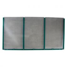 Larbaletier - Protezione Posteriore Di Colore Verde Per Riparo A Un Lato - Tettoia Inclinata