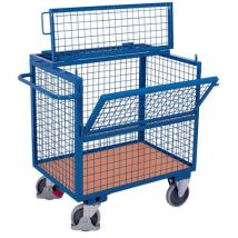 Variofit - Carrello Conten. Griglia 2 Par. Semir. L975 500kg Variofit