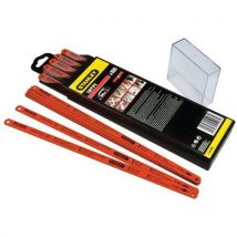Stanley - Set Di Lame Per Sega Per Metalli Rubino Hss Molibdeno 8-10-12 Denti