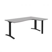 Quadrifoglio - Postazione Compatta Pure 160 Estensione Sinistra Grigio/antracite