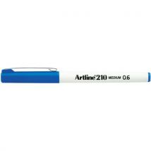Lotto di 12 Marcatore Indelebile Artline 210 Blu