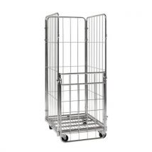 Italiana Contenitori - Roll-container A 4 Sponde 720 X 800 X 1800 Mm - Portata 400 Kg