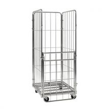 Italiana Contenitori - Roll-container 3 Sponde L.800 X L.1200 - Capacità 400 Kg