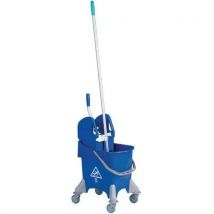 TTS - Secchio Da 30 L Con Pressa Blu 51 X 45 X 93 Cm