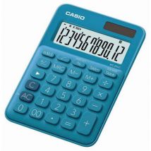 Calcolatrice Da Tavolo - Ms 20uc - 12 Cifre - Casio - Blu