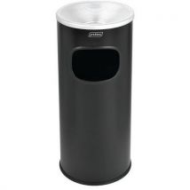 Probbax - Pattumiera Posacenere Metallo 30 L Nero